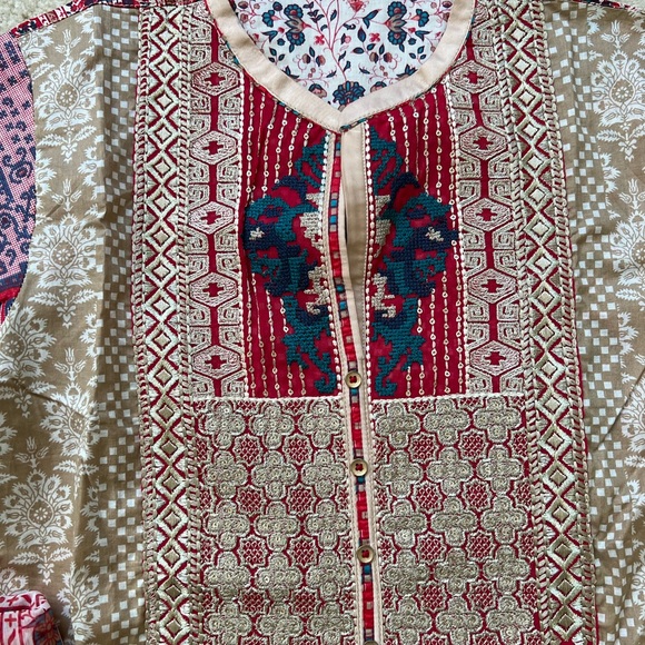 Limelight pret Pakistani shalwar kameez Eid party dress size Med beautiful lawn - Picture 8 of 8